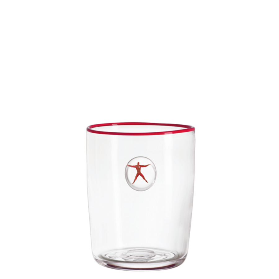 Jupiter Wine Cooler Clear Red - The Emperor's Lane