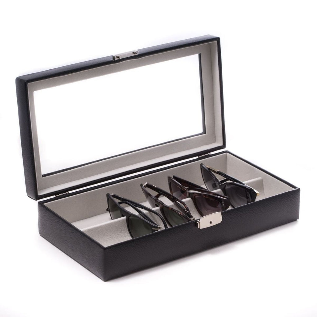 Black Velour Lined Eyeglass Case - The Emperor's Lane