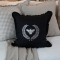 Bumble Bee Linen Throw Pillow - The Emperor's Lane