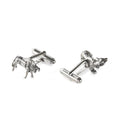 Wall Street Cufflinks in Sterling Silver - The Emperor’s Lane