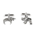 Wall Street Cufflinks in Sterling Silver - The Emperor’s Lane