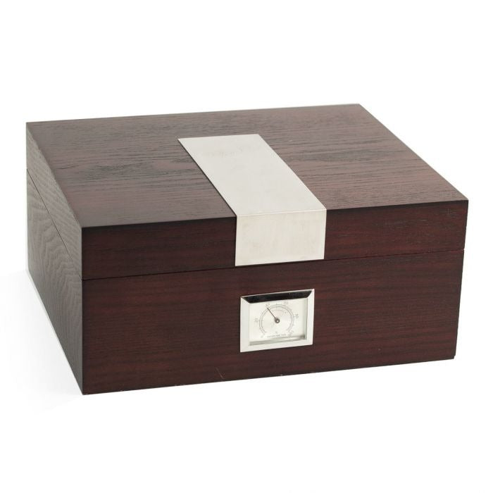 Espresso Wood Cigar Humidor - The Emperor's Lane