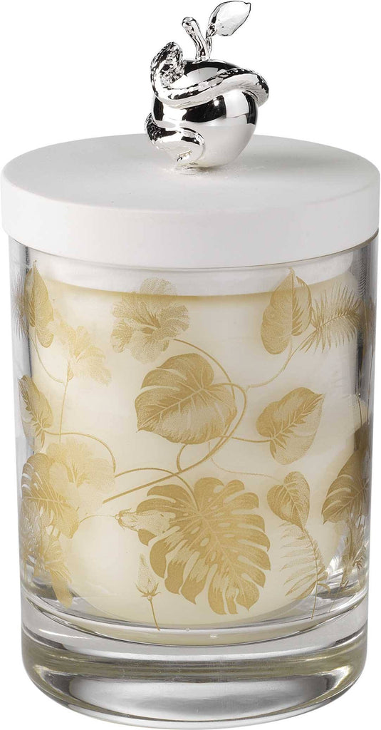 Gold-Silver Glass Candle, Giardini Dell'Eden - The Emperor’s Lane