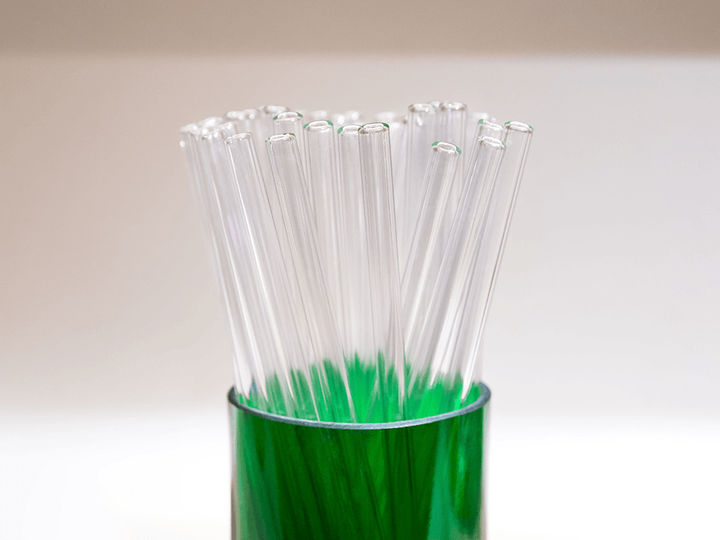 Glass Straw/Stirrer, Set of 6 - The Emperor’s Lane