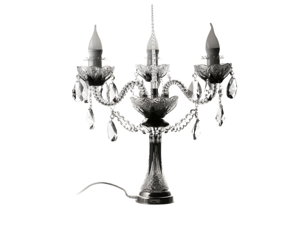 Flowerbud Black Lamp - The Emperor’s Lane