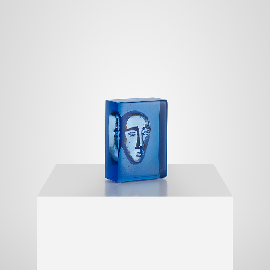 Man Azure Glass Art, Limited Edition 1000 – The Emperor’s Lane