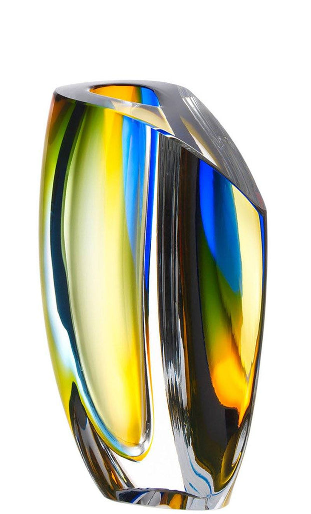 Mirage Vase, Blue Amber Large - The Emperor’s Lane