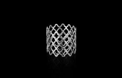 Silver Web Napkin Ring, Set of 6 - The Emperor’s Lane