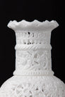 White Gardenia Marble Vase - The Emperor's Lane