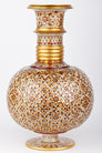 Red Gold Marble Surahi Vase - The Emperor's Lane