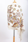 Gardenia Spring Embroidered Shawl - The Emperor’s Lane