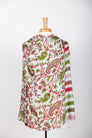 Vibrant Cream Printed Shawl - The Emperor’s Lane