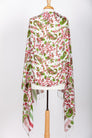 Vibrant Cream Printed Shawl - The Emperor’s Lane