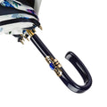 Navy Umbrella with Flowers - The Emperor’s Lane