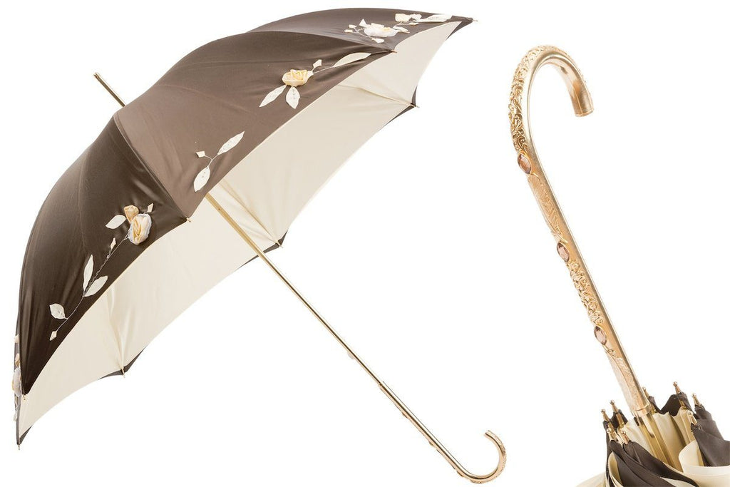 Luxury Hand Embroidered Umbrella - The Emperor’s Lane