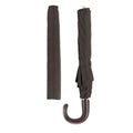 Brown Umbrella with Leather Handle - The Emperor’s Lane