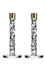 Carat Candlestick, Pair in Brass - The Emperor’s Lane