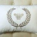 Bumble Bee Linen Decor Pillow - The Emperor's Lane