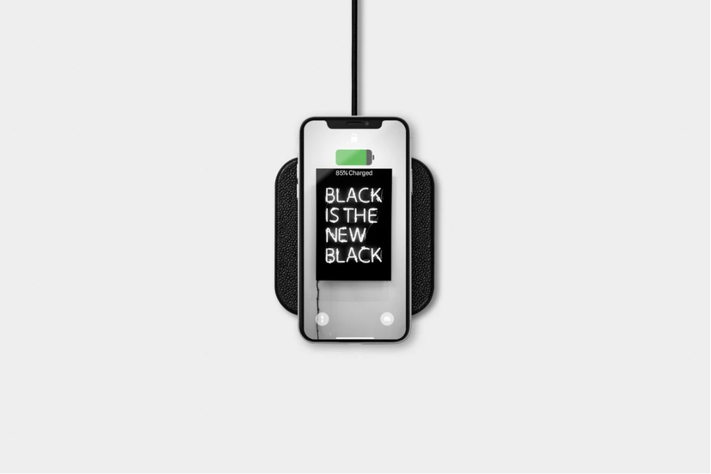 Single Device Wireless Charger, Black - The Emperor’s Lane