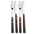 Valais Cheese Cutlery Set, Dark Wood - The Emperor's Lane