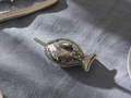 Colombina Fish, Salt Jar with Spoon - The Emperor's Lane