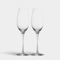Difference Sparkling Wine Glass Pair - The Emperor's Lane