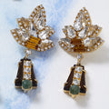 Starburst Earrings, Topaz - The Emperor’s Lane