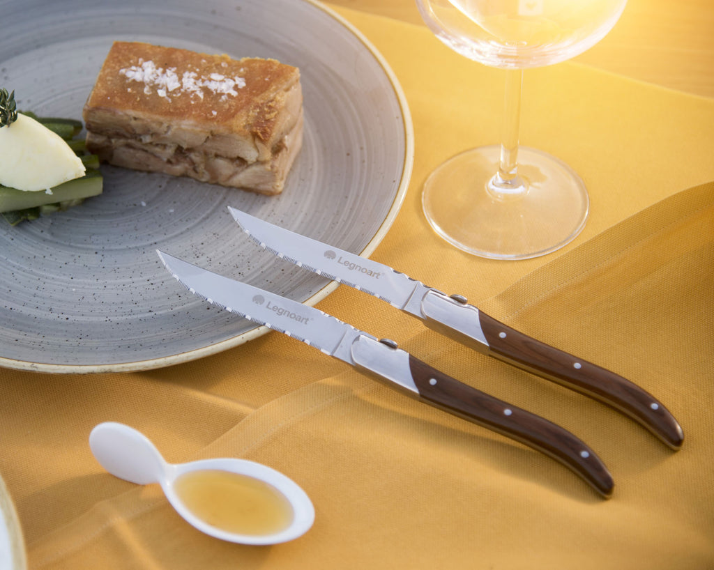Juwel Steak Knives, Set of 6  Stainless Steel Steak Knives