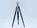 Floor Standing Chrome Theodolite - The Emperor's Lane