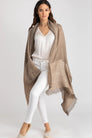 Lenox Taupe Wrap Scarf - The Emperor's Lane