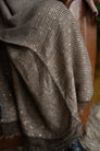 Lenox Taupe Wrap Scarf - The Emperor's Lane