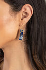 Mojave Rectangle Gemstone Earrings - The Emperor's Lane