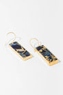 Mojave Rectangle Gemstone Earrings - The Emperor's Lane