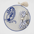 Paisley Cobalt Placemat - The Emperor's Lane