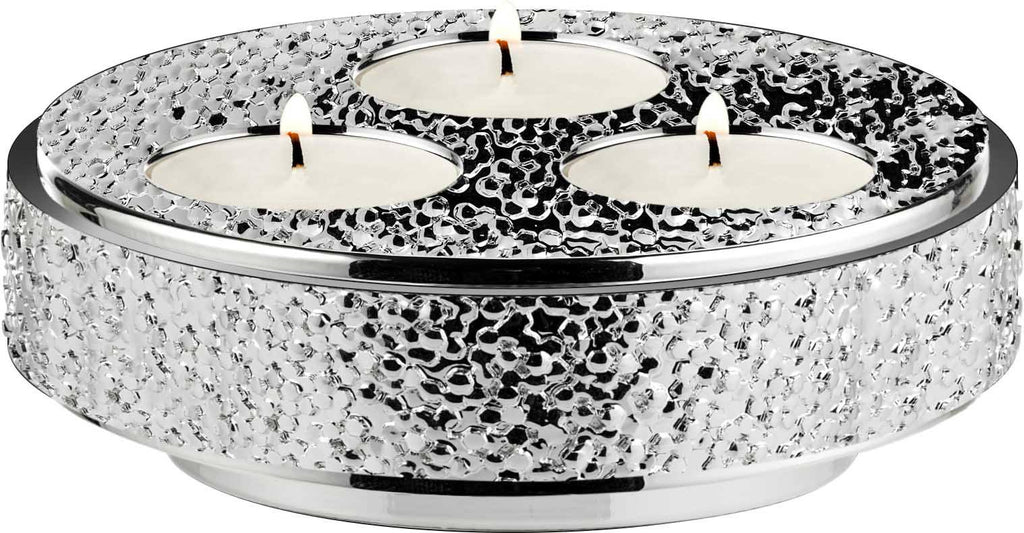 Paillettes Three Flames Candle Holder - The Emperor’s Lane