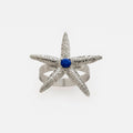 Starfish Skinny Napkin Rings, Silver, Set of 4 - The Emperor’s Lane