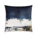 Bali Blue Watercolor Pillow - The Emperor’s Lane