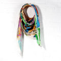 La Vie en Rose Scarf with Mask - The Emperor’s Lane