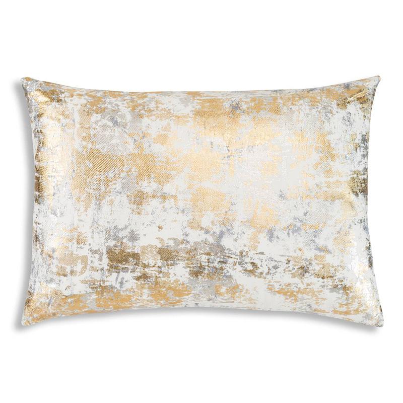 Sona Gold Silver Lumbar Pillow - The Emperor’s Lane