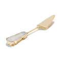 Torta Cake Server, Crystal - Gold - The Emperor’s Lane