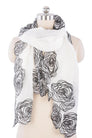 Vero Silk Printed Scarf - The Emperor's Lane