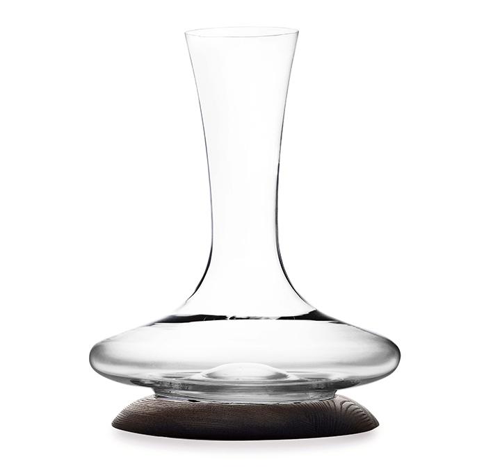 Crook Wine Decanter with Ashwood Base - The Emperor’s Lane