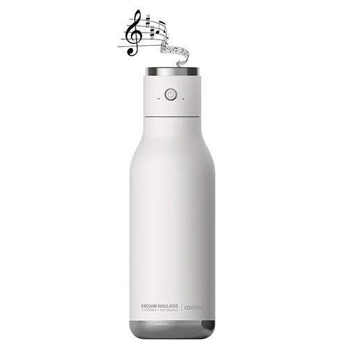 Wireless Speaker Water Bottle, White - The Emperor’s Lane