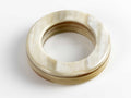 Horn Napkin Rings, Set of 2 in Ivory - The Emperor’s Lane